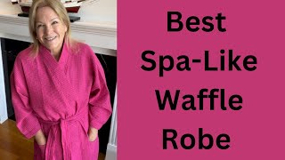 Waffle Robe for Women Gift Idea [upl. by Yelyab]