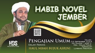 Habib Novel Jember  Haul Mbah Bujuk Asrini 2024 [upl. by Sybilla]