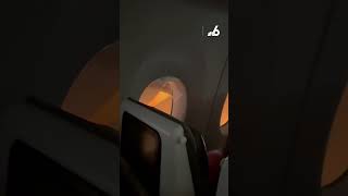 WATCH Chaos inside cabin after Japan Airlines plane crashes [upl. by Werdn]