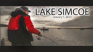 Fishing Lake Simcoe for Whitefish and Lake Trout Fox Fishing 4K ULTRA HD [upl. by Miranda247]