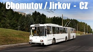 CHOMUTOVJIRKOV TROLLEYBUS 2015 [upl. by Jeramey]