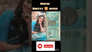 Krithi Shetty 🆚 notes which note do you like comment melovenew upload Telugu songWhatsApp status [upl. by Eniak]