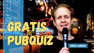 Gratis Pubquiz  2023 editie  30 pubquiz vragen en antwoorden [upl. by Leinoto831]