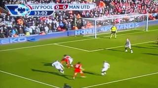 Suarez outstanding goal vs man U [upl. by Colligan]