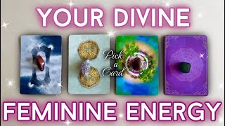 What Is Your Divine Feminine Energy 🧝🏻‍♀️ PICK A CARD 💃🏻 Timeless Tarot Reading 👸🏼 [upl. by Omik]