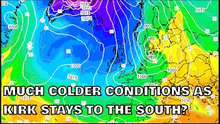 Much Colder Conditions as Kirk Stays to the South 6th October 2024 [upl. by Tehcac267]