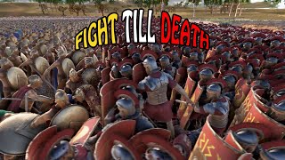 5000 Spartans VS 10000 Romans  Ultimate Epic Battle Simulator 2 UEBS 2 [upl. by Merle]