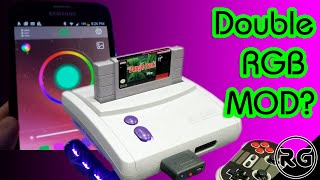 SNES Mod  SNES Jr Mod and Restoration [upl. by Amelus]