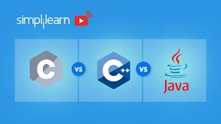 C vs C vs Java  Difference Between C C amp Java  Programming Languages Comparison  Simplilearn [upl. by Meuser]