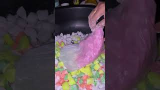 Naphthalene chunks🤍🧡💚💛🩷asmr satisfying mothballs naphthalene youtube [upl. by Gnilyarg863]