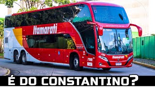 NOVOS ÔNIBUS BUSSCAR COM SERVIÇO CAMA DA ITAMARATI UMA EMPRESA DOS CONSTANTINOS [upl. by Eelrehpotsirhc]