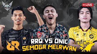 NOBAR RRQ VS ONIC SEMOGA ADA PERLAWANAN MPL S13 [upl. by Enida]