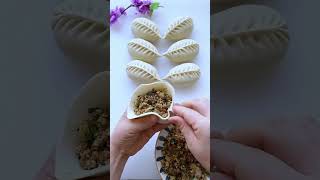 Momo Design  Momo Shape  Momo Folding  Momo Chutney  Dimsum Recipe viral shorts trending [upl. by Tutankhamen633]