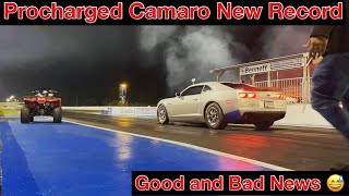 950 HP Procharged Chevy Camaro 5th Gen 1st Test Hit [upl. by Doowrehs]