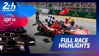 24 Heures du Mans 2023  FULL RACE HIGHLIGHTS [upl. by Lantz]