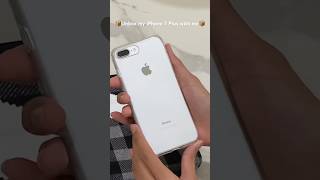 Unbox My Silver iPhone 7 Plus With Me [upl. by Ellessig]