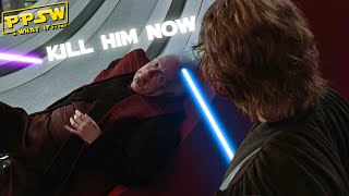 What If Anakin Skywalker Let Mace Windu Kill Darth Sidious [upl. by Kosaka]