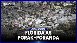 DUA JUTAAN RUMAH DAN TEMPAT BISNIS DI FLORIDA AS PUTUS LISTRIK AKIBAT BADAI MILTON [upl. by Yliak]