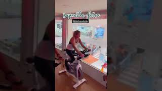 treino hiit na bike spinning academiaideal [upl. by Eceirtal]