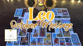 Leo ♌️ October 2024 Tarot Prediction ✨🔮✨ Rewards amp Blessings Await [upl. by My452]