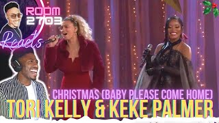 Keke Palmer amp Tori Kelly Christmas Baby Please Come Home  Christmas Vibes in SWING 🎅🏾🎄✨ [upl. by Edveh]