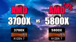 3700X vs 5800X  2060S 💥 CSGO 💥 Fortnite 💥 PUBG 💥 GTAV 💥 Overwatch [upl. by Sedberry]