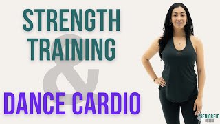 Strength Training amp Dance Cardio For Seniors Full Length Workout [upl. by Eybba656]