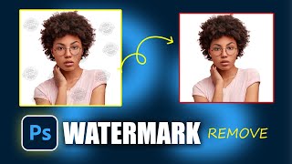 How to Remove watermark In Photoshop [upl. by Zuckerman]