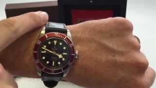 Tudor Heritage Black Bay Burgundy Watch Review [upl. by Gardel]