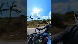 Kymco DTX360 VS Rough Uneven roads 75kph [upl. by Koblas809]