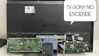 TV SONY NO ENCIENDE DIAGNÓSTICO MUY EFECTIVO MODELOKDL32BX330 [upl. by Hortensia]