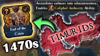 Timurids Offer The MOST UNIQUE EXPERIENCE in EU4 135 Europa Expanded [upl. by Elidad]