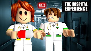 A EXPERIÊNCIA DO HOSPITAL ft CRIS MINEGIRL Roblox The Hospital Experience [upl. by Akoek]