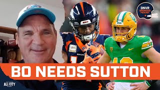 Brian Baldinger explains why the Denver Broncos amp Bo Nix MUST HAVE Courtland Sutton [upl. by Nnodnarb]