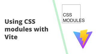 How to use CSS modules with Vite  postcss modules [upl. by Sivatco]