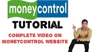 Moneycontrol Complete tutorial in Hindi  How to Use Moneycontrol Website  Anil Maurya [upl. by Nuli]