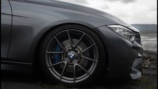 New F80 M3 Brakes Destroyed His F30 😭 [upl. by Adnawyek95]