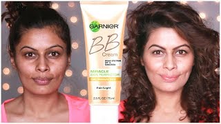 Garnier Skin Naturals BB Cream Review  Application Demo  Affordable BB Cream  Best BB Cream [upl. by Azzil93]