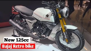 Bajaj new 125cc Retro bike launch in india 2024  features price  upcoming bikes in india [upl. by Kaia]