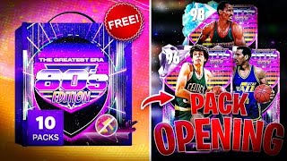 CAN WE GET A FREE OPAL FROM ERA 80’s EDITION 10 PACK BOX in NBA 2k25 MYTEAM [upl. by Ayanet]