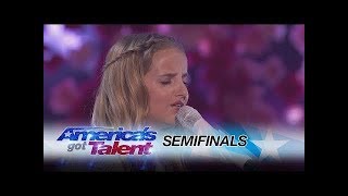 Evie Clair Teen Sings Emotional Rendition Of quotYoursquot  Americas Got Talent 2017  Reaction [upl. by Karisa]