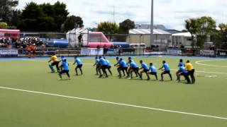 Fiji Mens Hockey team Haka [upl. by Jarret]