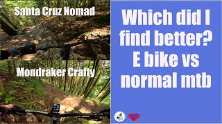 Which did I find better E bike vs normal MTB Paganella  Italy [upl. by Cerellia992]