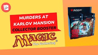 Unboxing Murders at Karlov Mansion Collector Booster Box MTG [upl. by Merrell]