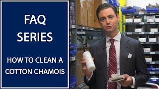 How To Clean A Dirty Chamois  FAQ  Kirby Allison [upl. by Otsenre]