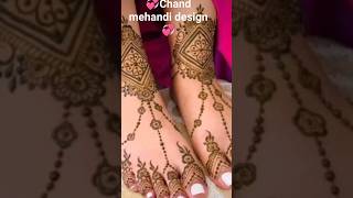 new mehandi design 💞 Chand chand chand 💖♥️💝💕❤️💞💞 [upl. by Alial]