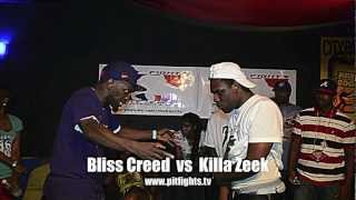 Pit Fights Battle League  Take No Prisoners  Bliss Creed vs Killa Zeek [upl. by Natanoy]