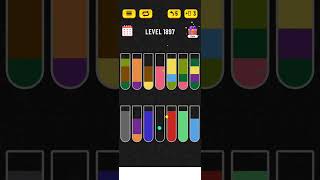 Water sort puzzle  Level 1897 [upl. by Chandos401]