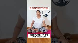 4 correct Yoga Streches for healthy Neck amp Neck stiffness Neck pain [upl. by Chantal]