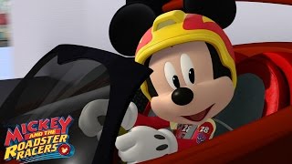 Mickey Mouse and the Roadster Racers Theme Song 🎶  disneyjr [upl. by Hebrew]